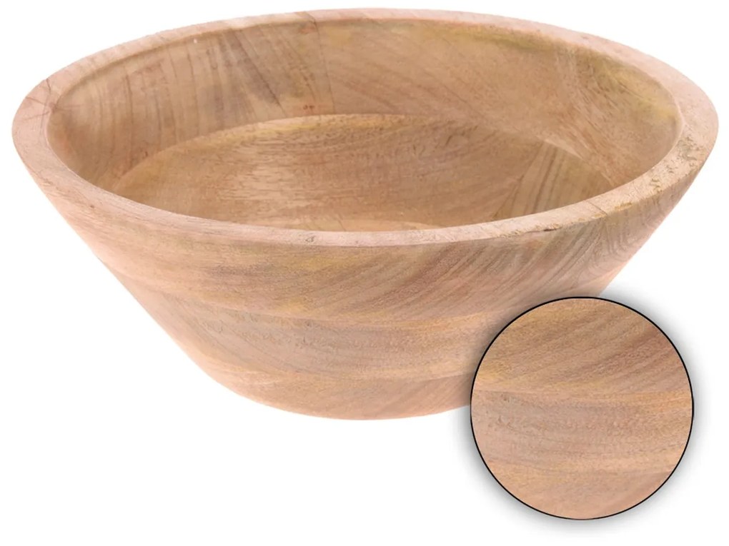Drevená misa Mango (fi) 25 cm