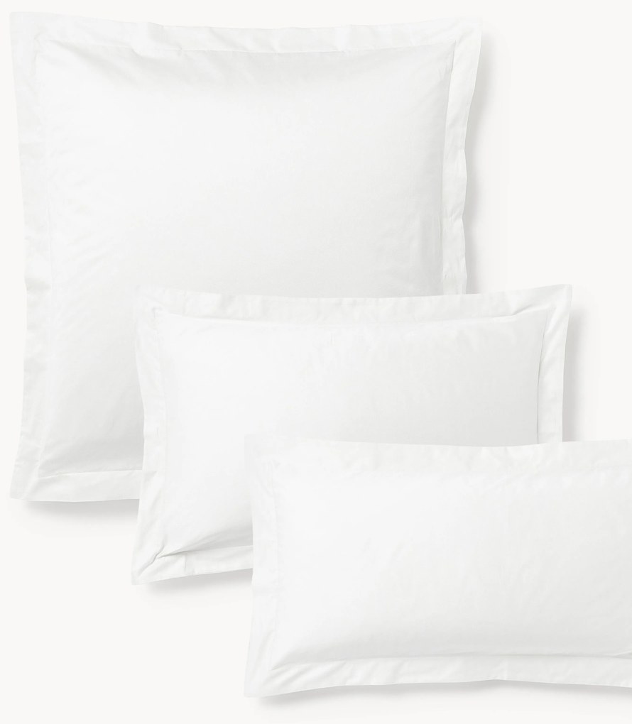 Obliečka na vankúš z bavlneného saténu Premium