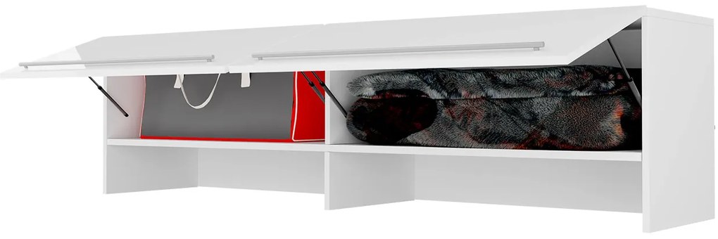 Sklápacia posteľ Concept Pro II, Farby: šedý, Rozmer postele: 140x200