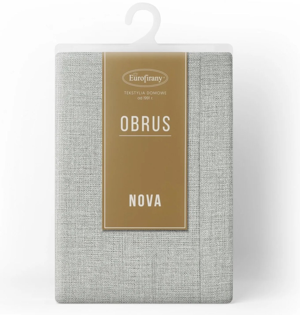 OBRUS STELLA 2 145X280 CM STRIEBORNÝ