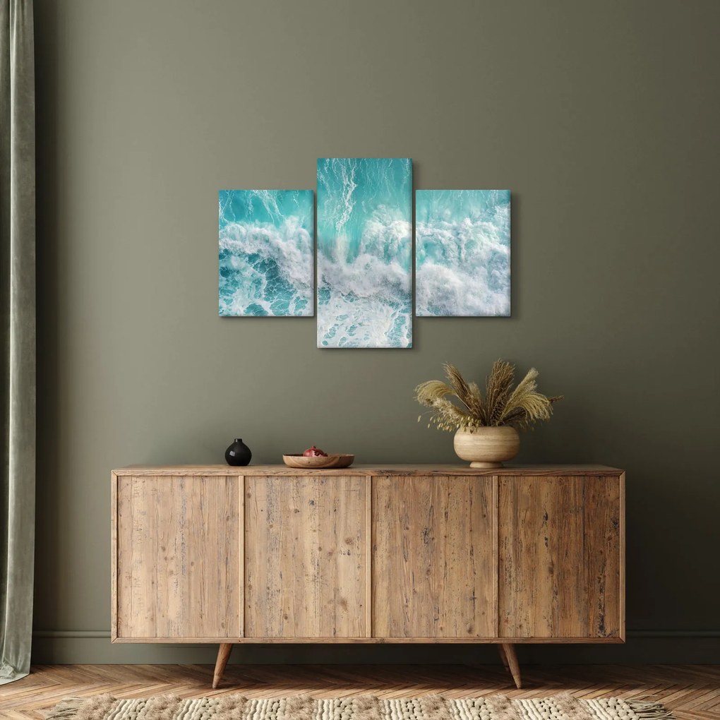 Obraz - Pohľad na vlny oceánu (90x60 cm)