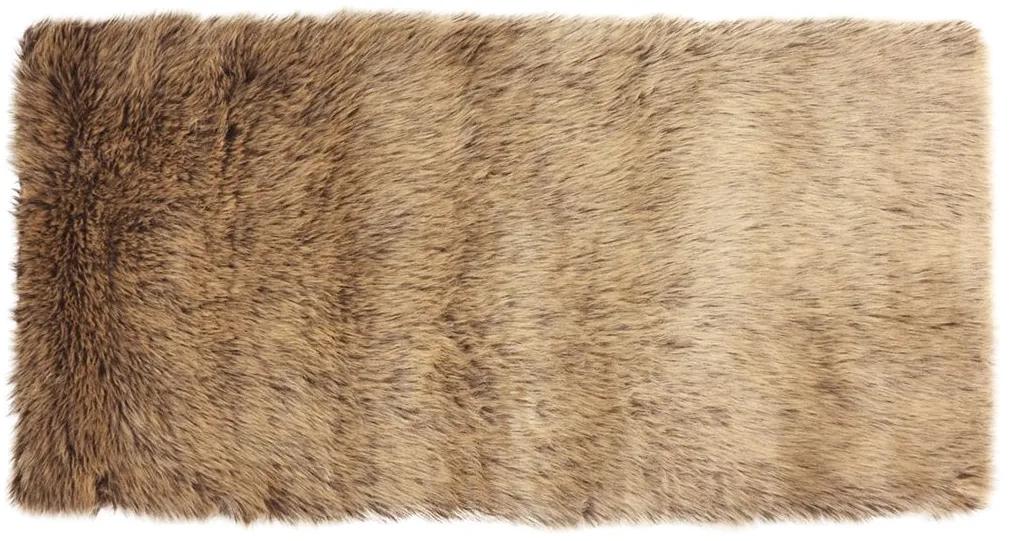 Béžové rúno - imitácia ovčej kožušiny Rozmer rúna: 60x120cm