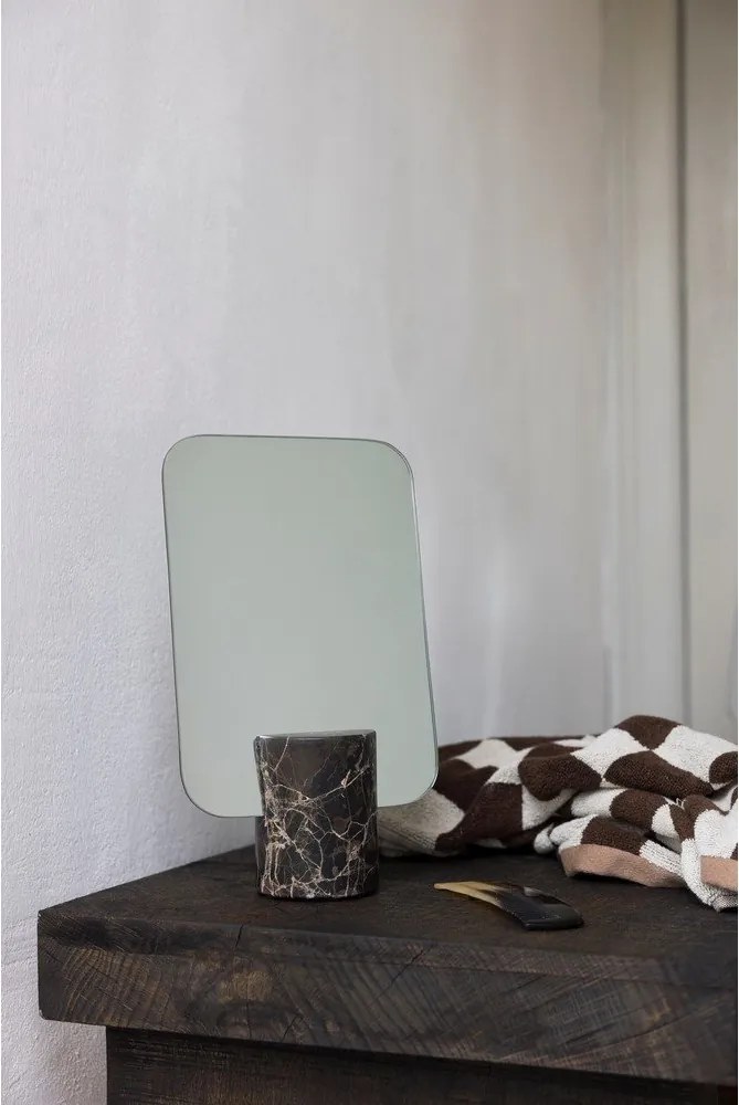 Kozmetické zrkadlo 18x30 cm Marble – Mette Ditmer Denmark