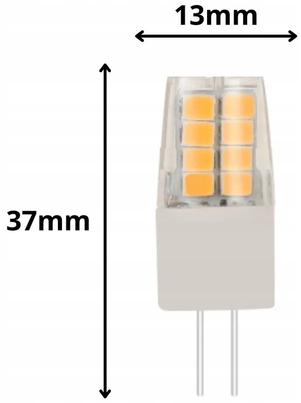 ECOLIGHT LED žiarovka G4 - 3W - 300 lm - 12V - neutrálna biela