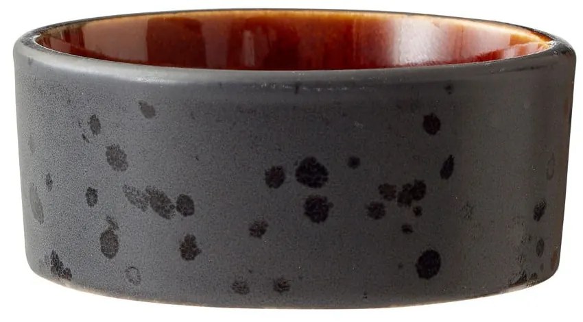 Čierne keramické servírovacie misky v súprave 4 ks Gastro Black/Mix – Bitz