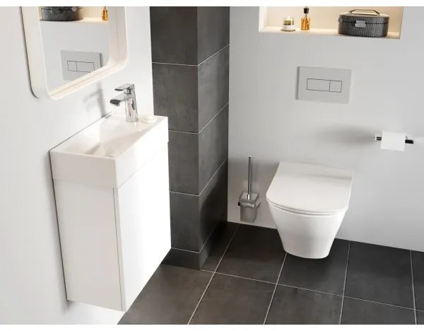 Ravak XJX01240000 - Umývadlo na dosku VEDA SLIM 40x22 cm keramika/biela