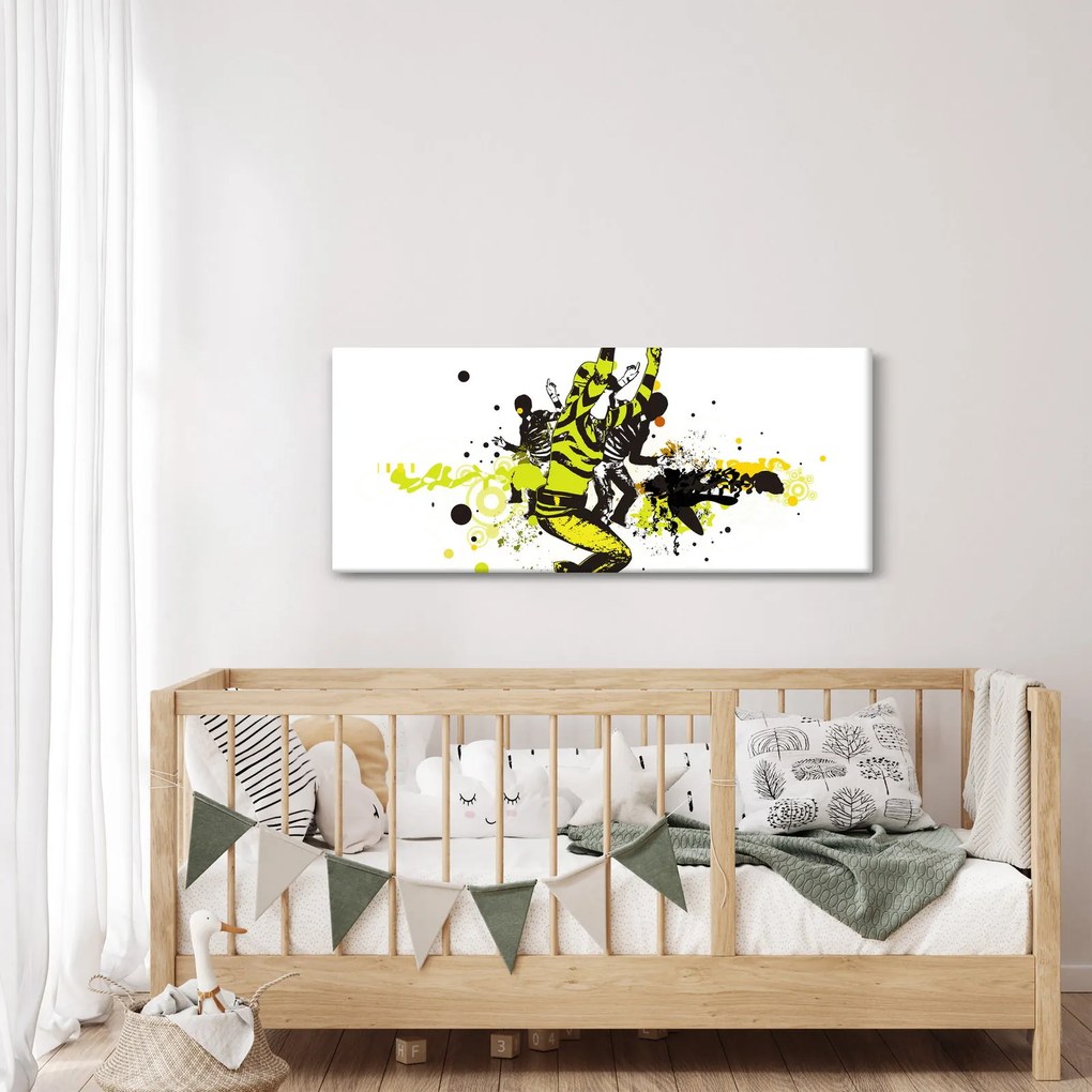 Obraz - Street dance (120x50 cm)