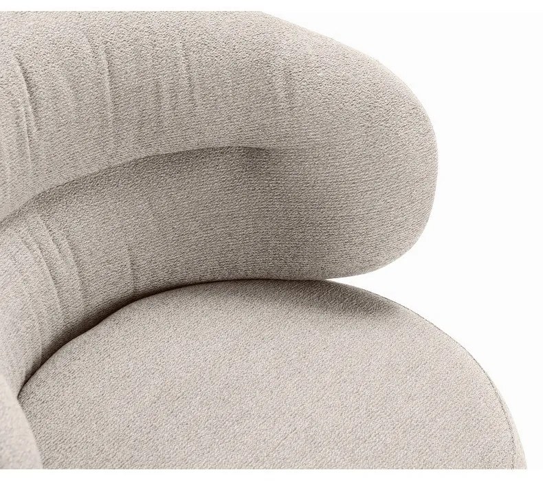 Béžové kreslo Liva – MOME