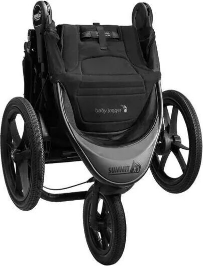 BabyJogger športový kočík Summit X3 Single midnight black (s madlom)