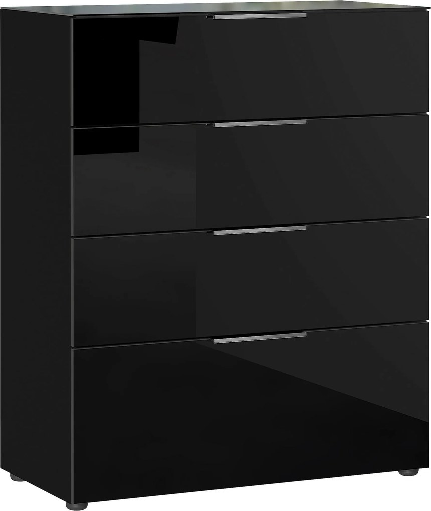 XXXLutz KOMODA, čierna, 83/102/42 cm Premium Living - Komody - 001258027015