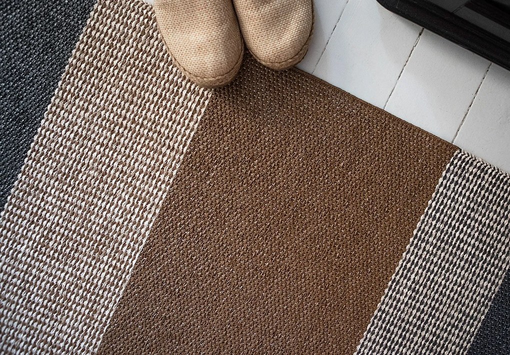 Brita Sweden | Koberec Seasons - Hnedá / 70x150 cm