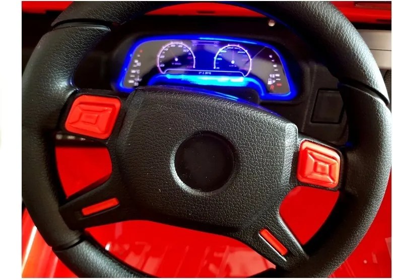 LEAN CARS Jeep HP012 Červená batéria