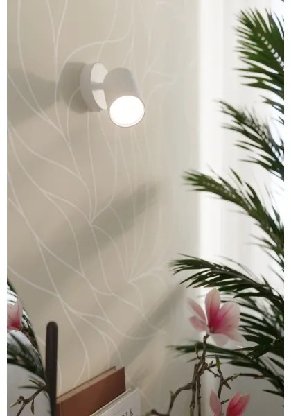 Sollux SL.1123 - Nástenné bodové svietidlo LEMMI 1xGU10/40W/230V biela