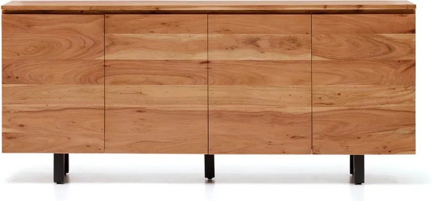 Komoda z masívu akácie v prírodnej farbe 200x88x40 cm Uxue – Kave Home