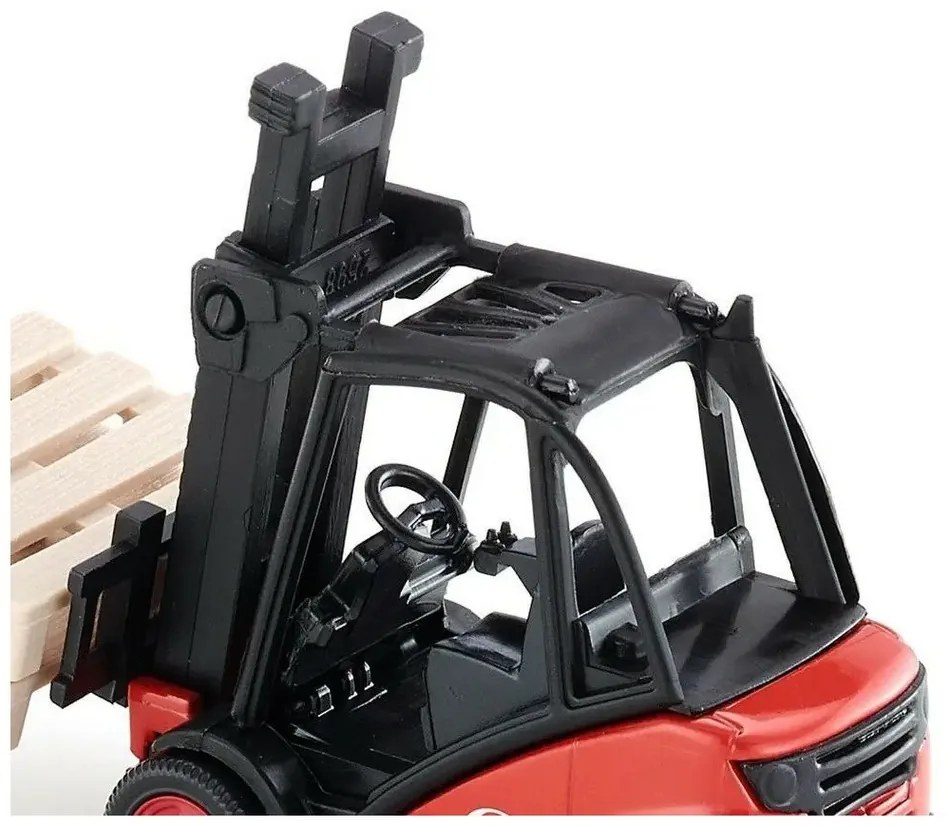 Bruder 2511 Vysokozdvižný vozík Linde s 2 paletami, 1:16, 29 x 22 x 9 cm