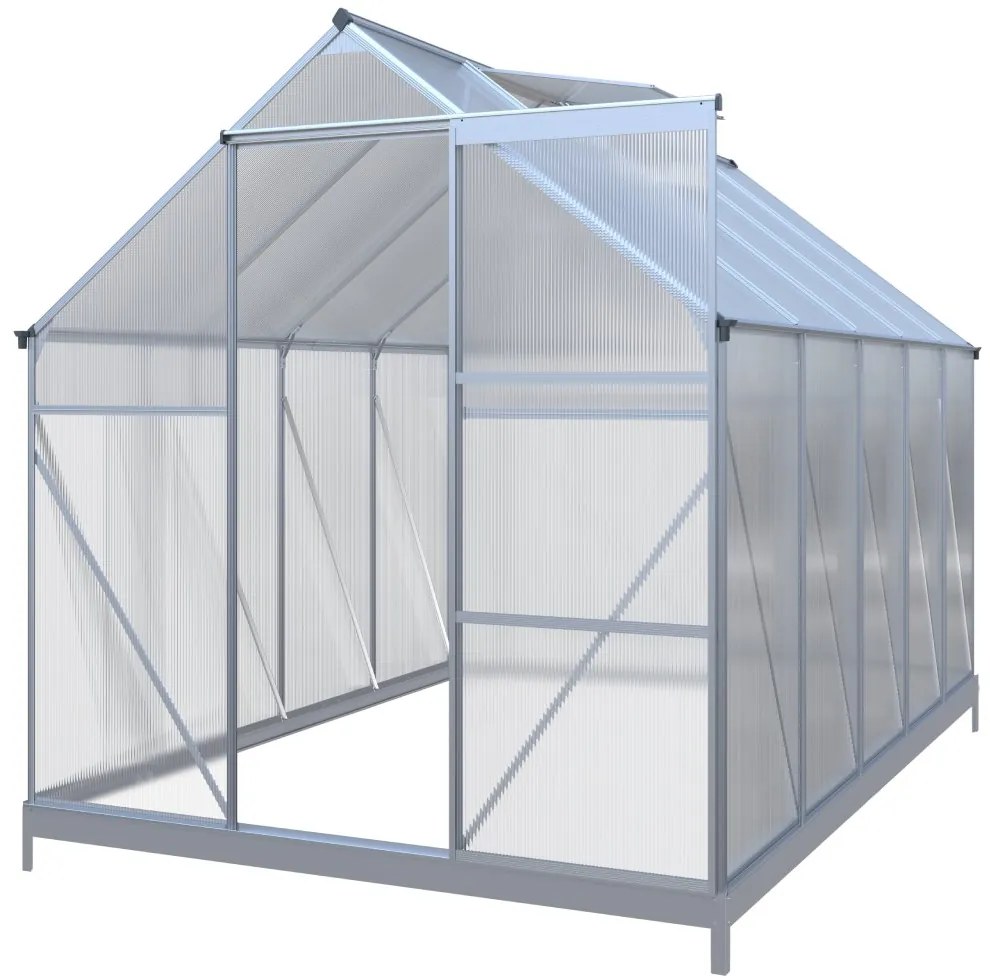 Základňa SZ-311 pre skleník BestBerg SH-5 / 311 x 190 x 12 cm / oceľ