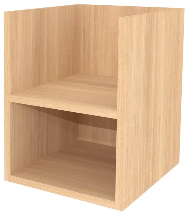 Mereo Aira, kúpeľňová skrinka 40 cm, spodná, Multidecor, Dub Sand Barbera, MER-CN795SDSB1