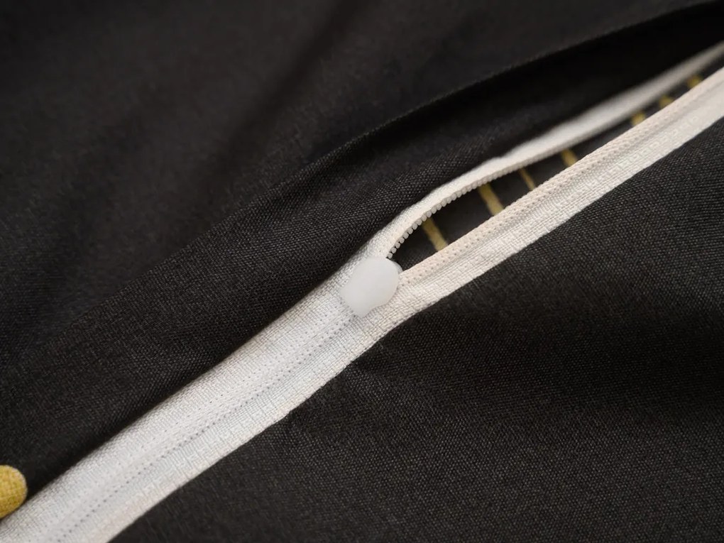 Obliečky z mikrovlákna VISATA čierne Rozmer obliečky: 70 x 90 cm | 140 x 200 cm