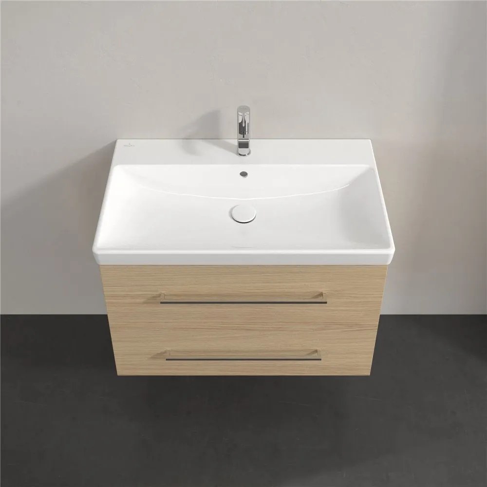 VILLEROY & BOCH Avento závesná skrinka pod umývadlo, 2 zásuvky, 780 x 452 x 514 mm, Nordic Oak, A89100VJ