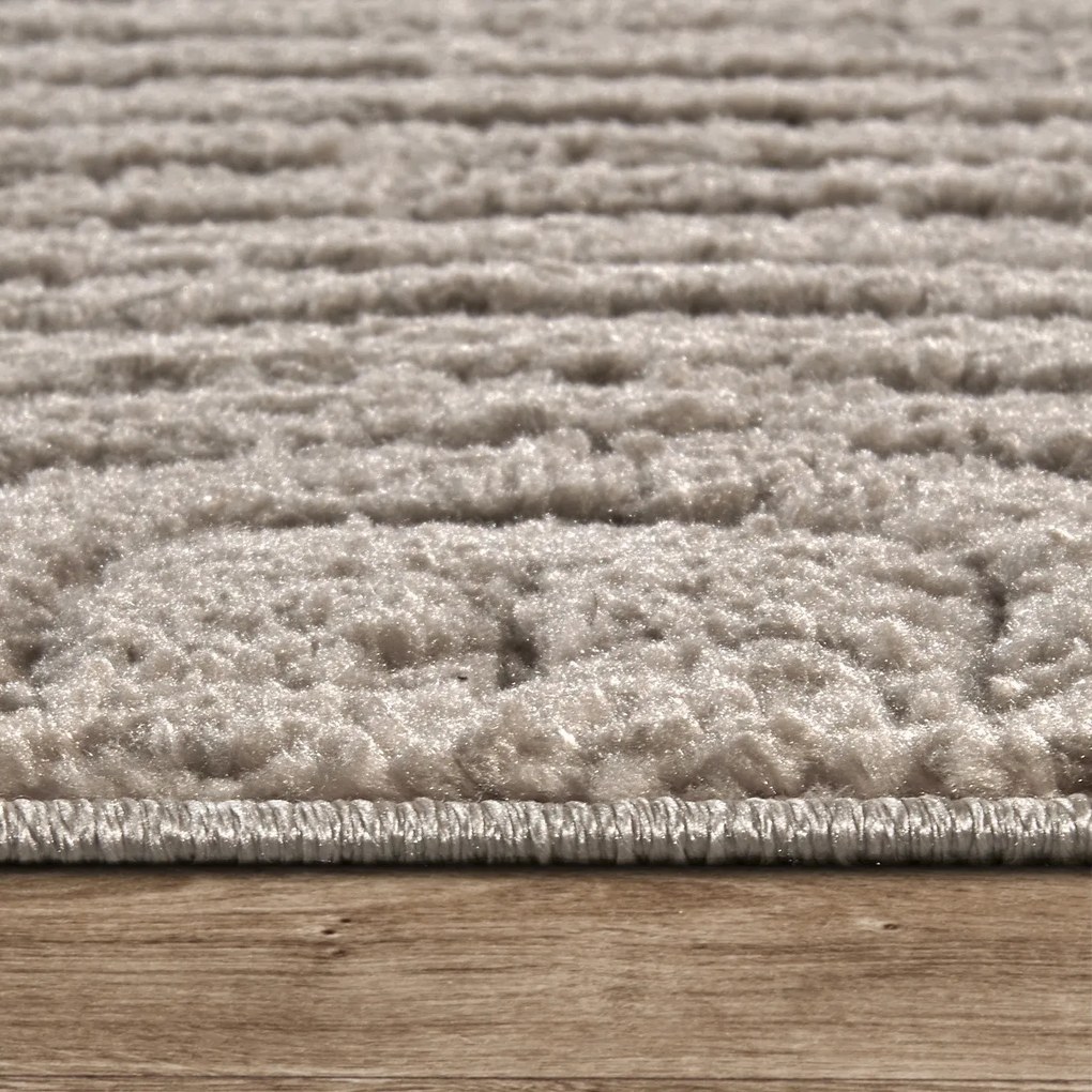 ELLE Decoration, Kusový koberec New York 106204, 200x280, šedá, chodba / predsieň