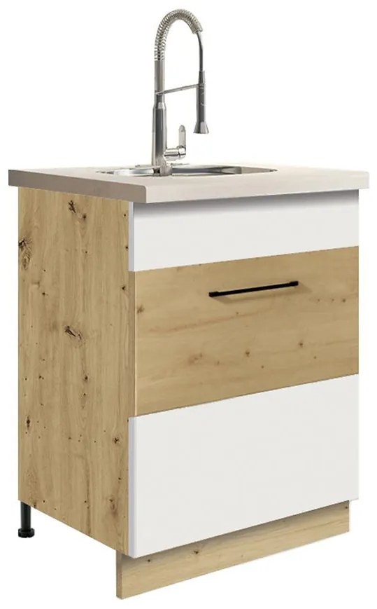 Skrinka do kuchyne Infinity 11D WHITE ARTISAN