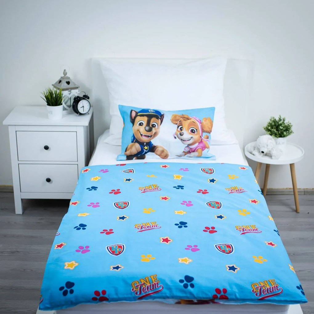 Jerry Fabrics Obliečky do postieľky 100x135 + 40x60 cm - Labkova patrola "PP650"