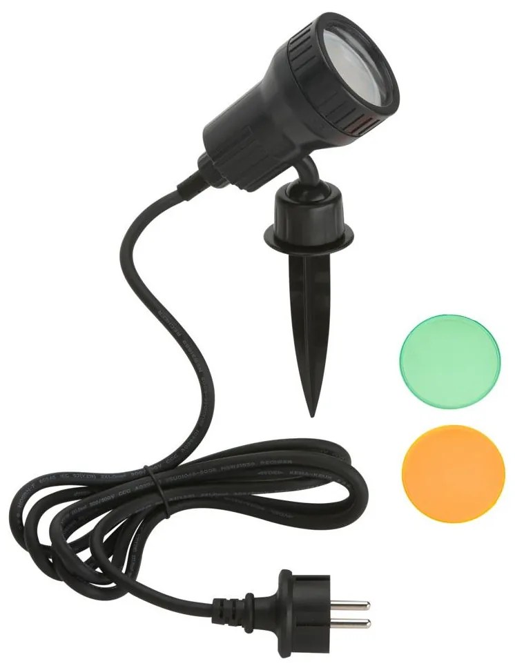 Briloner 3075-015 - LED Vonkajšia lampa TERRA 1xGU10/3W/230V IP44 BL0516