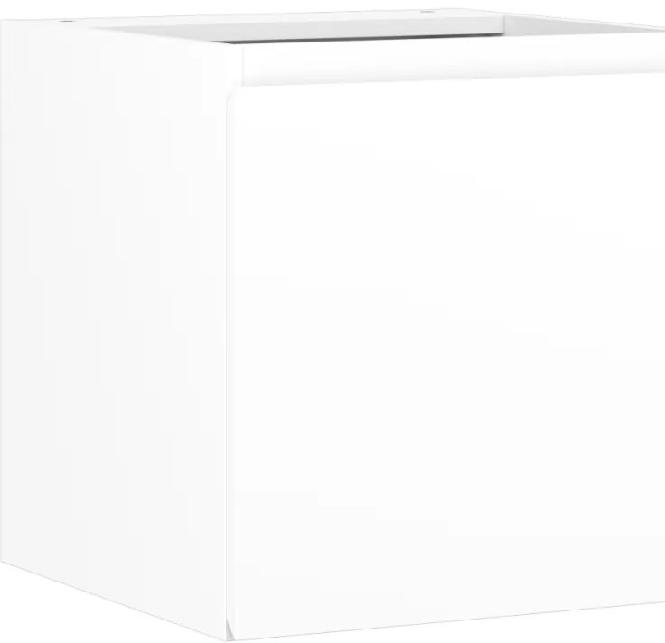 Mexen Orio, kúpeľňová skrinka 45 cm, 1 dvierka, biela matná, 91A11-04547-1-BF01