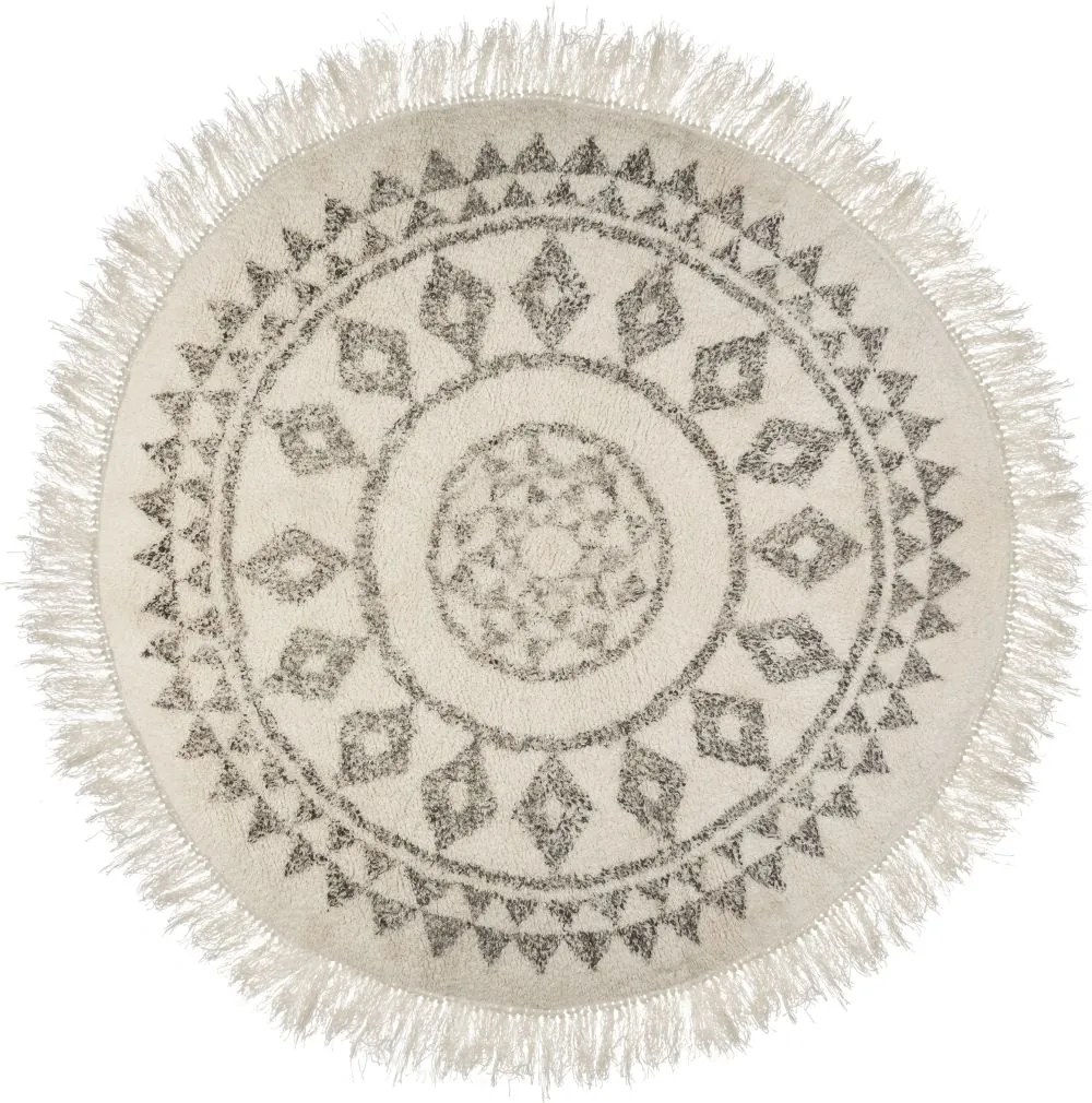 Koberec Etnik, (fi) 120 cm, béžová