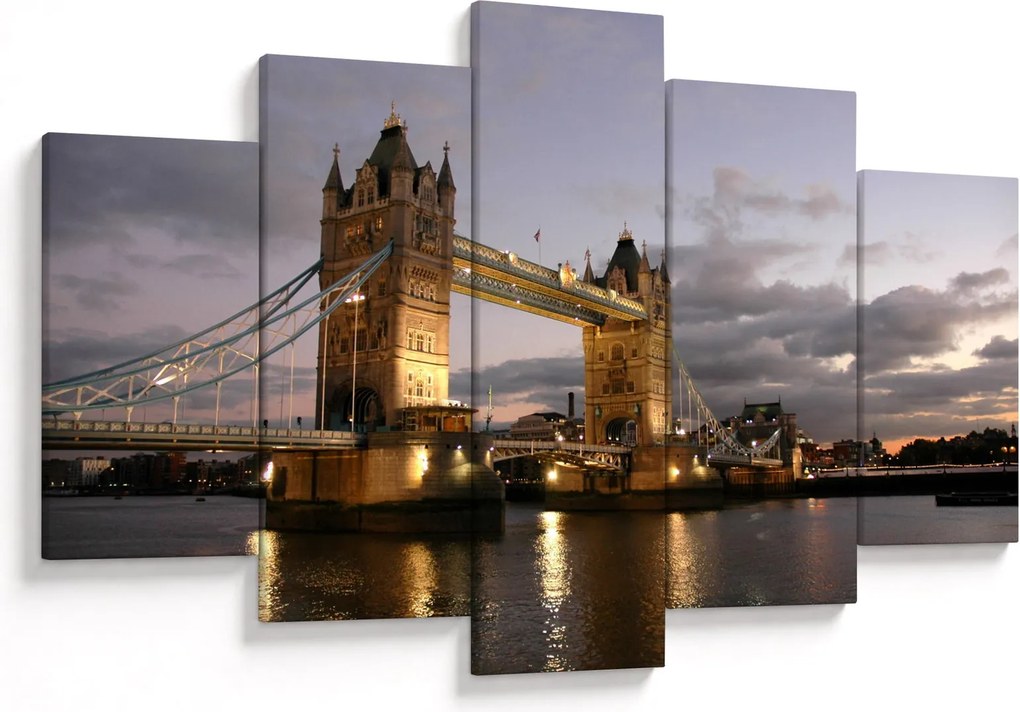 Obrázok - Tower Bridge v noci (150x105 cm)