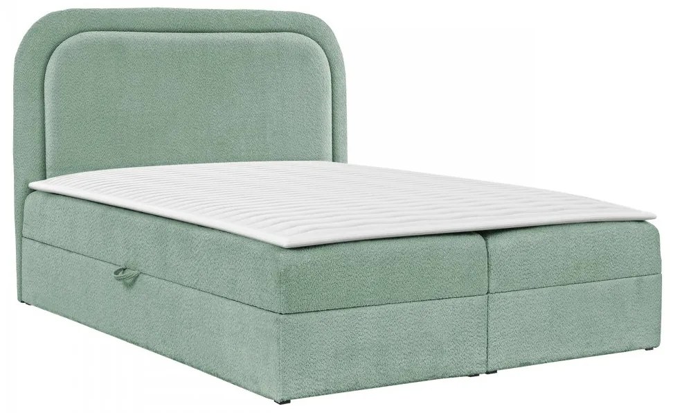 Kontinentálna posteľ Bukirt, Rozmer postele: 120x200, Dostupné poťahy: Coral 45