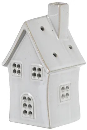 Domček porcelánový na LED/čajovú sviečku 18cm
