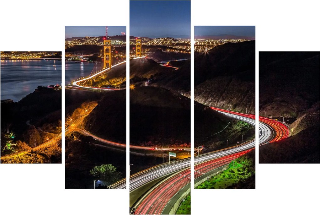Obraz - Golden Gate Bridge (150x105 cm)