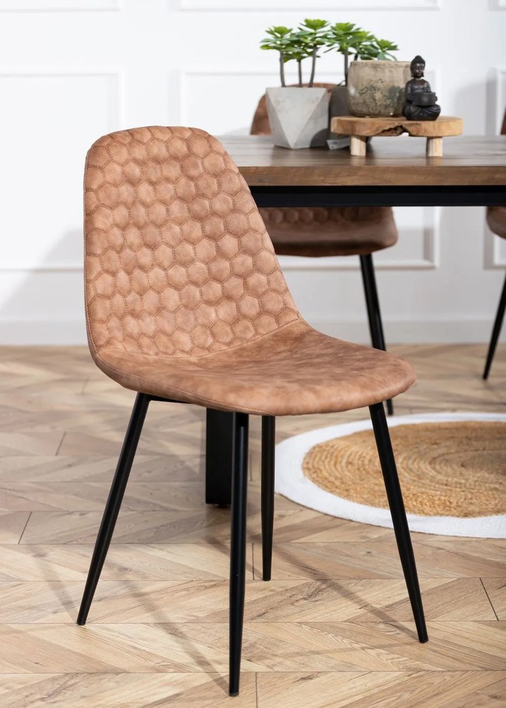 ATMOSPHERA Koberec Imogen, (fi) 120 cm, hnedá/biela