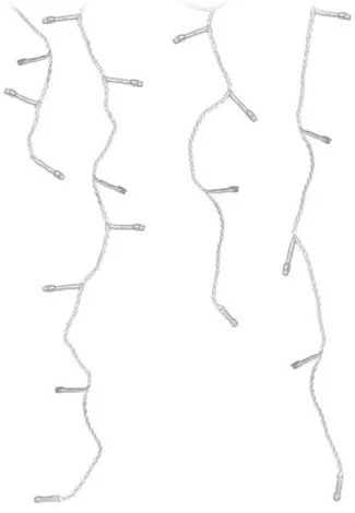 Vianočný svetelný dážď 180 LED, IP44, 6 m, teplá biela, 6 m