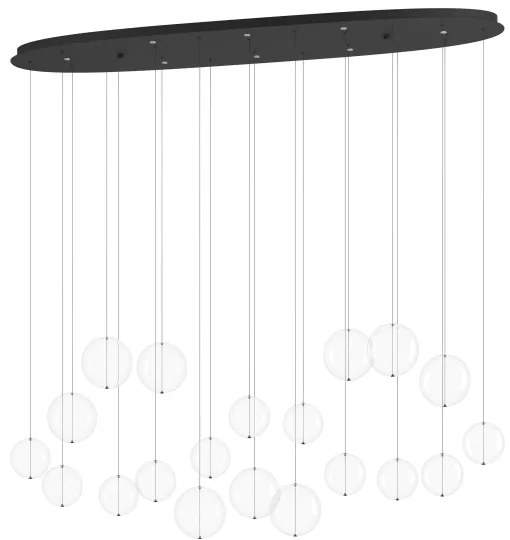 Eglo 390344 - LED Stmievateľný luster na lanku ESPARDELLO 8xLED/4,2W/230V 3000K