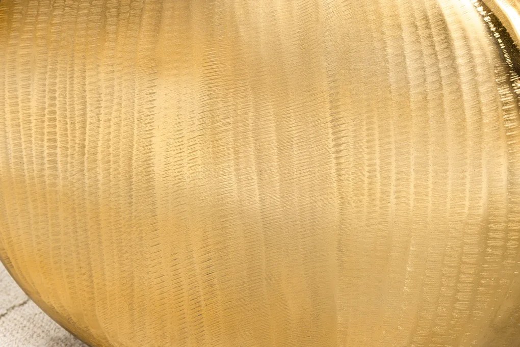 Veľká dekoratívna váza ORIENT XL 65 cm so zlatým kladivkovaným efektom