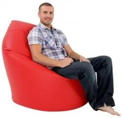 Sedací vak hruška červená TiaHome