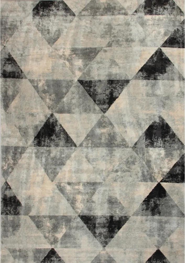 Kusový koberec PP Fido šedý, Velikosti 70x140cm