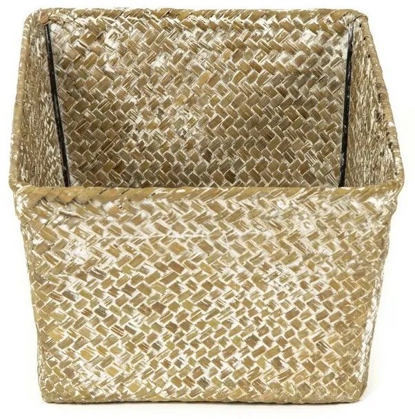 Pletený košík Compactor 30 x 20 x 13 cm, béžová