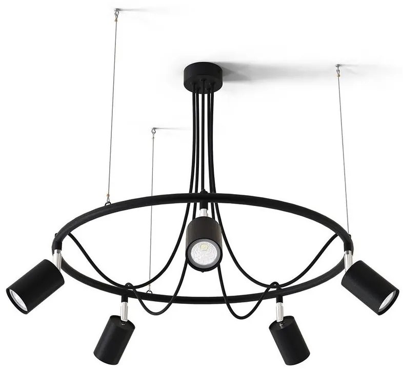 Luster na tyči GLEIZ 5xGU10/35W/230V