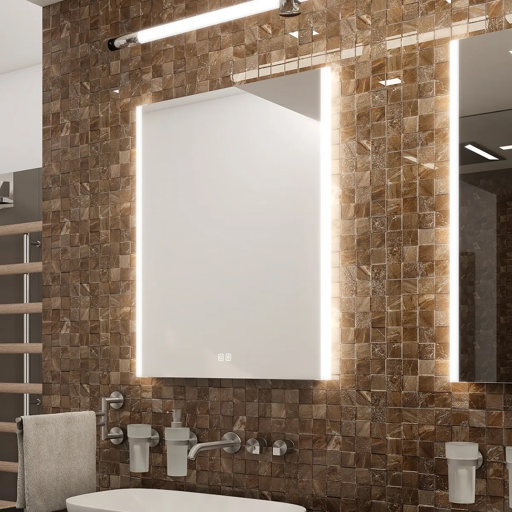 Nimco LED zrkadlo 600x800 s dvoma dotykovými senzormi - ZP 11002VX