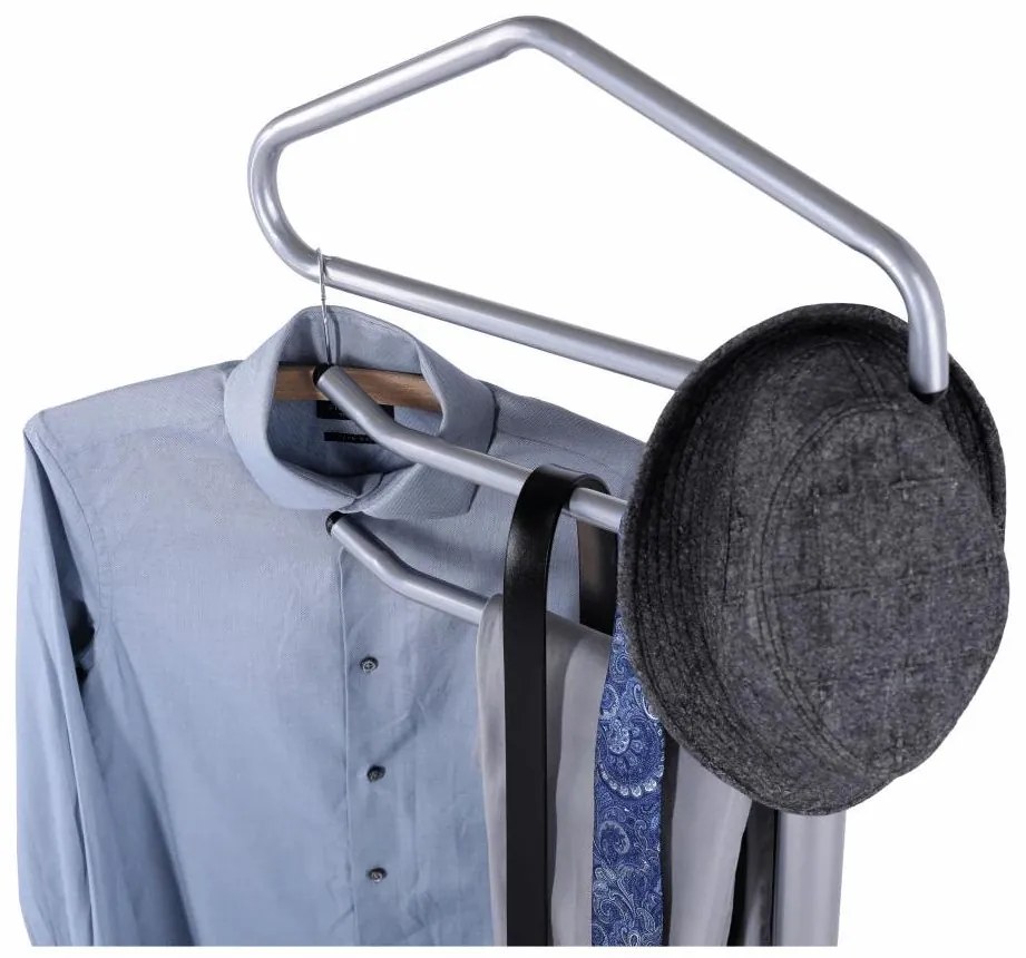 Tempo Kondela Vešiak, nemý sluha, kov, sivý, OTMAR