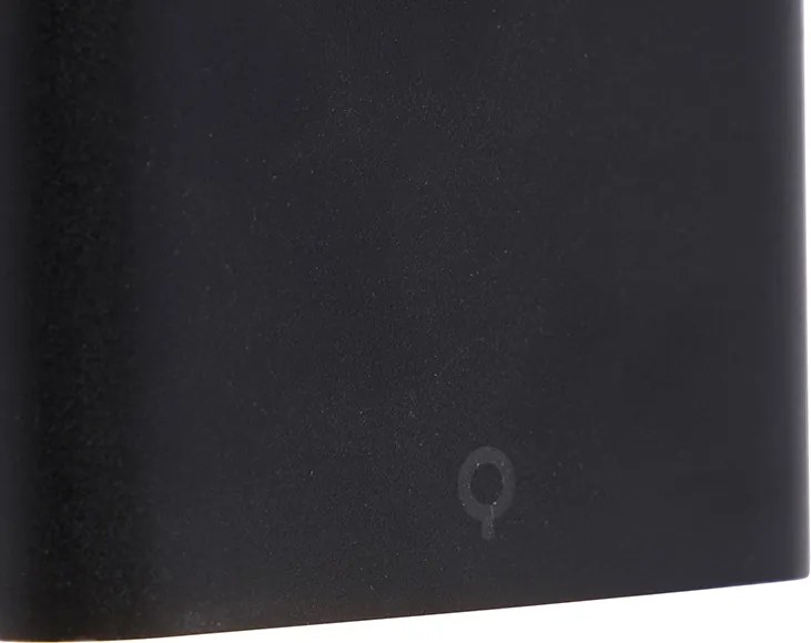 Moderná vonkajšia nástenná lampa čierna 11,5 cm vrátane LED IP65 - Batt