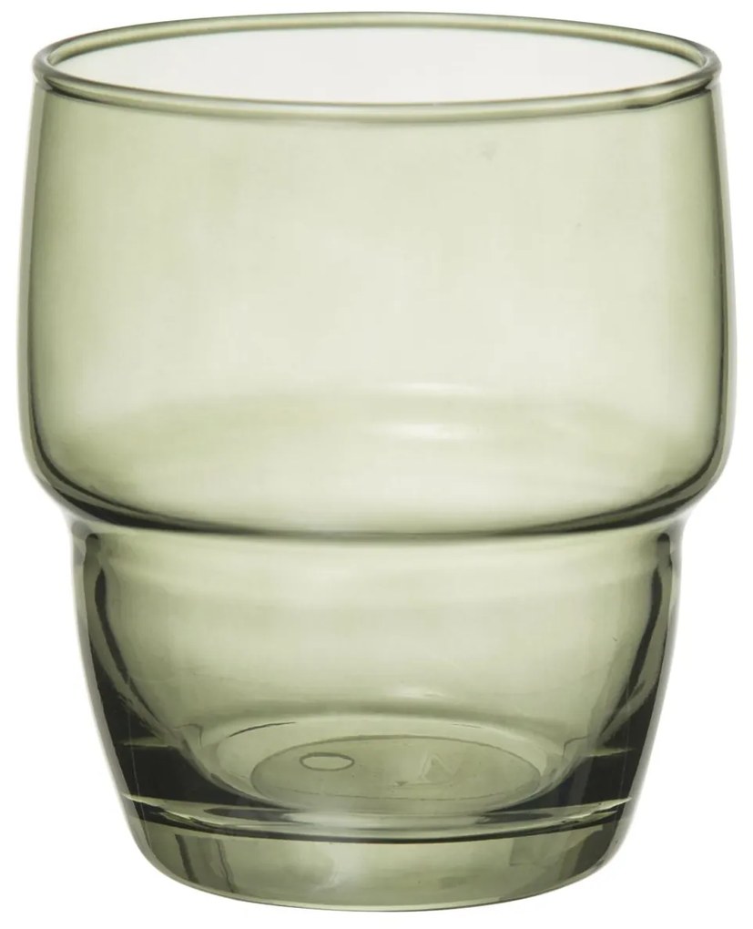 Sklenený pohár na vodu Colors 280 ml sada 6ks