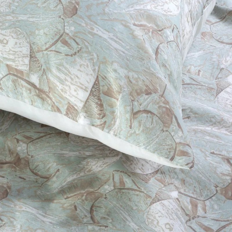 Eurofirany Farebné posteľné obliečky SONIA16 s prírodným vzorom 220x200 cm, 70x80 cm/x2