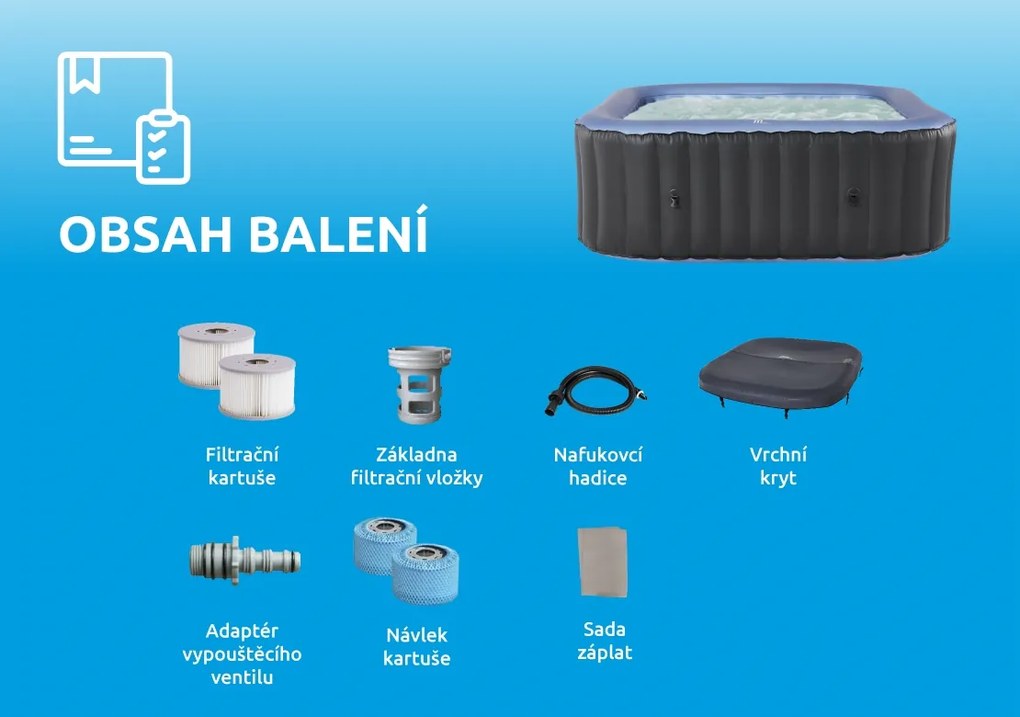 Mspa | Bazén vírivý MSPA Tekapo C-TE042 | 11400266