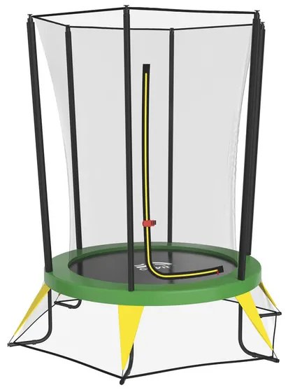 CRIVIT Detská trampolína s bezpečnostnou sieťou, Ø 140 cm (100359474)