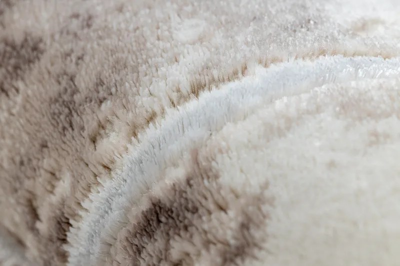 Dywany Łuszczów, Kusový koberec Core 1818 Geometric ivory/white, 140x190, béžová, chodba / predsieň