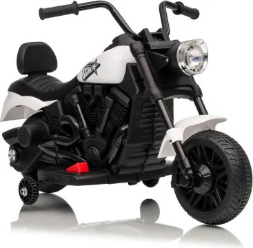 Elektrická motorka STAR biela